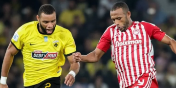 Super Lig : AEK de Harold Moukoudi se contente d’un point