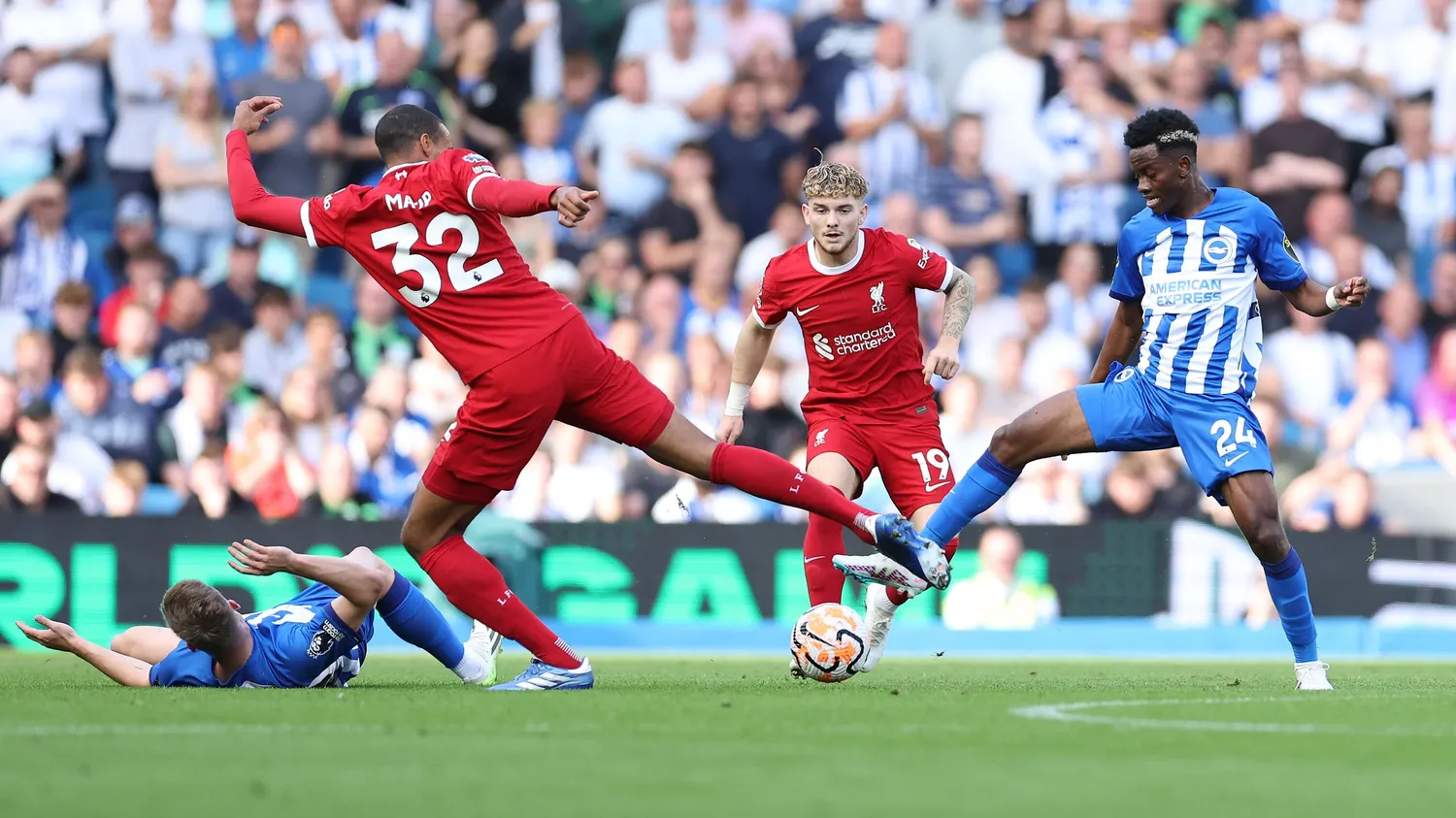 Premier League : Baleba et Brighton neutralisent Liverpool