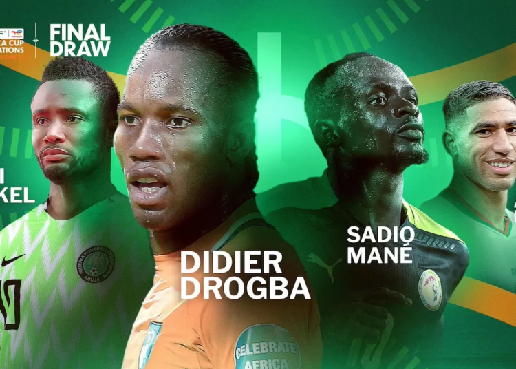 CAN 2023 : le tirage avec Drogba, Mane, Obi et Hakimi