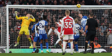 Premier League : Baleba et Brighton s'inclinent face à Arsenal