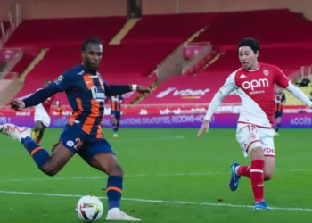 Ligue 1 : Enzo Tchato et Montpellier défaits par Monaco