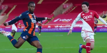 Ligue 1 : Enzo Tchato et Montpellier défaits par Monaco