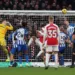 Premier League : Baleba et Brighton s'inclinent face à Arsenal