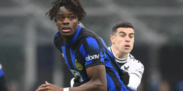 Serie A : Yann Aurel Bisseck de Inter Milan parle à Rigobert Song