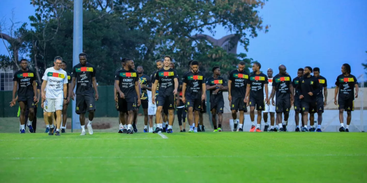 Lions Indomptables ce mercredi à Yamoussoukro