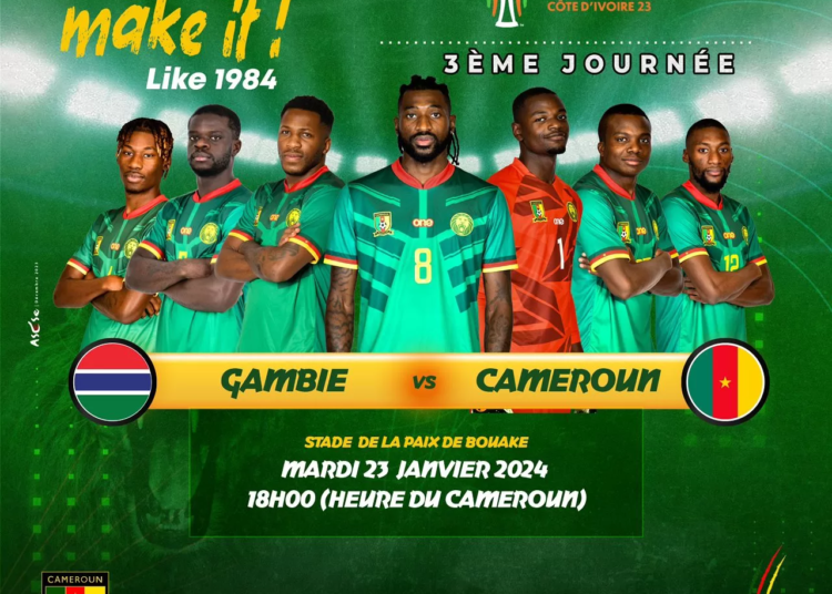 Gambie-Cameroun : les lions Indomptables favoris