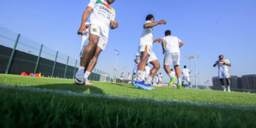 Jeddah, les Lions se sont préparés pour la Zambie
