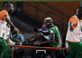 CAN 2023 : Osimhen incertain face à l&rsquo;Afrique du Sud