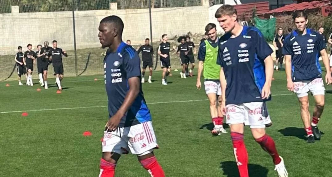 Brice Ambina en essai en Norvège