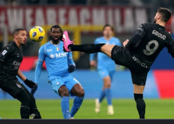 Serie A : Zambo Anguissa et Naples tombent face au Milan Ac