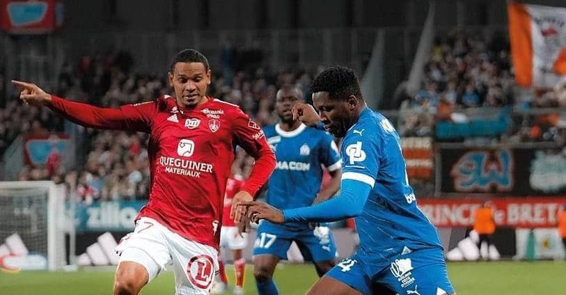 Ligue 1 : Moumbagna, Onana et Marseille tombent face à Brest