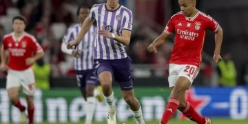 Toulouse de Keben et Magri n'a rien pu faire contre Benfica