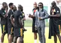 Rigobert Song et son staff