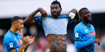 Serie A : Zambo Anguissa décisif, Naples écrase Sassuolo