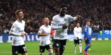 Bundesliga : Dina Ebimbe buteur avec Francfort