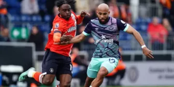 Bryan Mbeumo, Luton Town