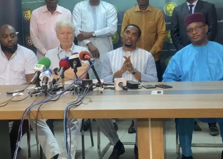 Samuel Eto'o présente ses excuses à Marc Brys