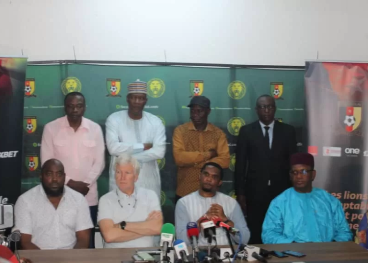 Marc Brys, Samuel Eto'o, Lions Indomptables