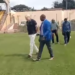Marc Brys en visite au stade de Ngoa Ekelle