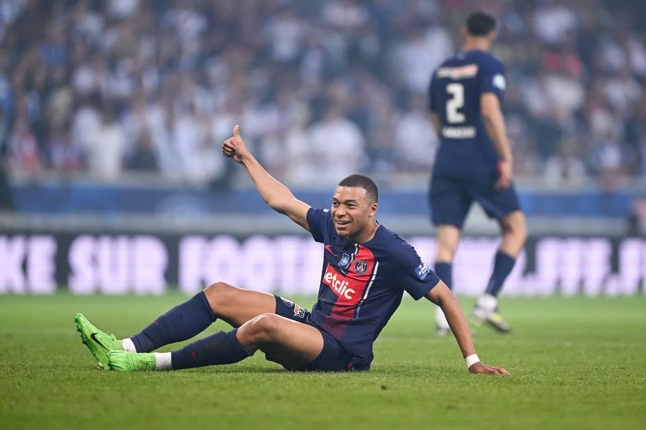 PSG : Kylian Mbappé s’offre la Coupe de France pour son dernier match