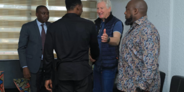 Marc Brys à la Fécafoot