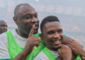 Patrick Mboma, Samuel Eto'o, Marc Brys