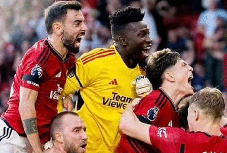 Manchester United, City, André Onana,, Leicester