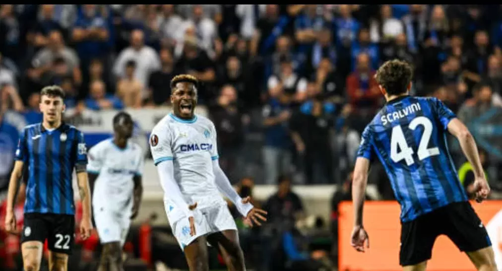 Faris Pémi Moumbagna, Olympique de Marseille, Ligue Europa