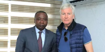 Lions Indomptables: Marc Brys et Blaise Djounang