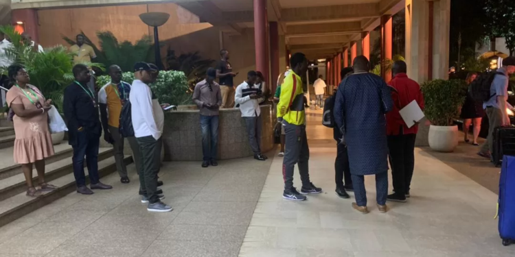 LIC : deux staffs pour accueillir les joueurs au Hilton