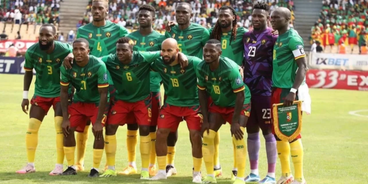 Angola- Cameroun : le onze de départ des Lions avec Bassogog