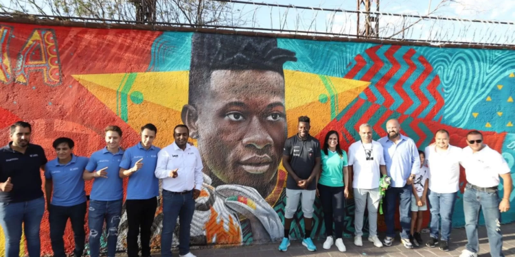 André Onana honoré au Mexique