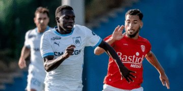 Olympique de Marseille, Nîmes Olympique, Faris Pemi Moumbagna, François Régis Mughe