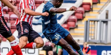 Amical : Faris Moumbagna marque enfin