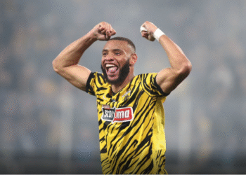 Grèce : Harold Moukoudi et l’AEK Athènes démarrent en fanfare