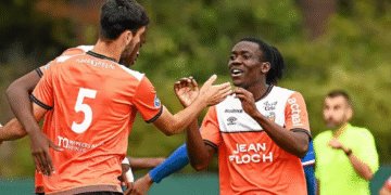 Arthur Avom, FC Lorient, Angers