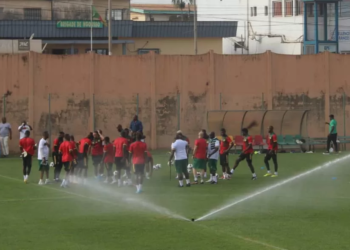 Première séance d&rsquo;entraînement avec 21 joueurs
