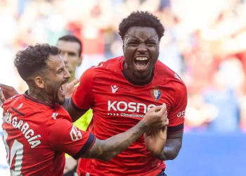 Enzo Boyomo: premier but pour sa première avec Osasuna