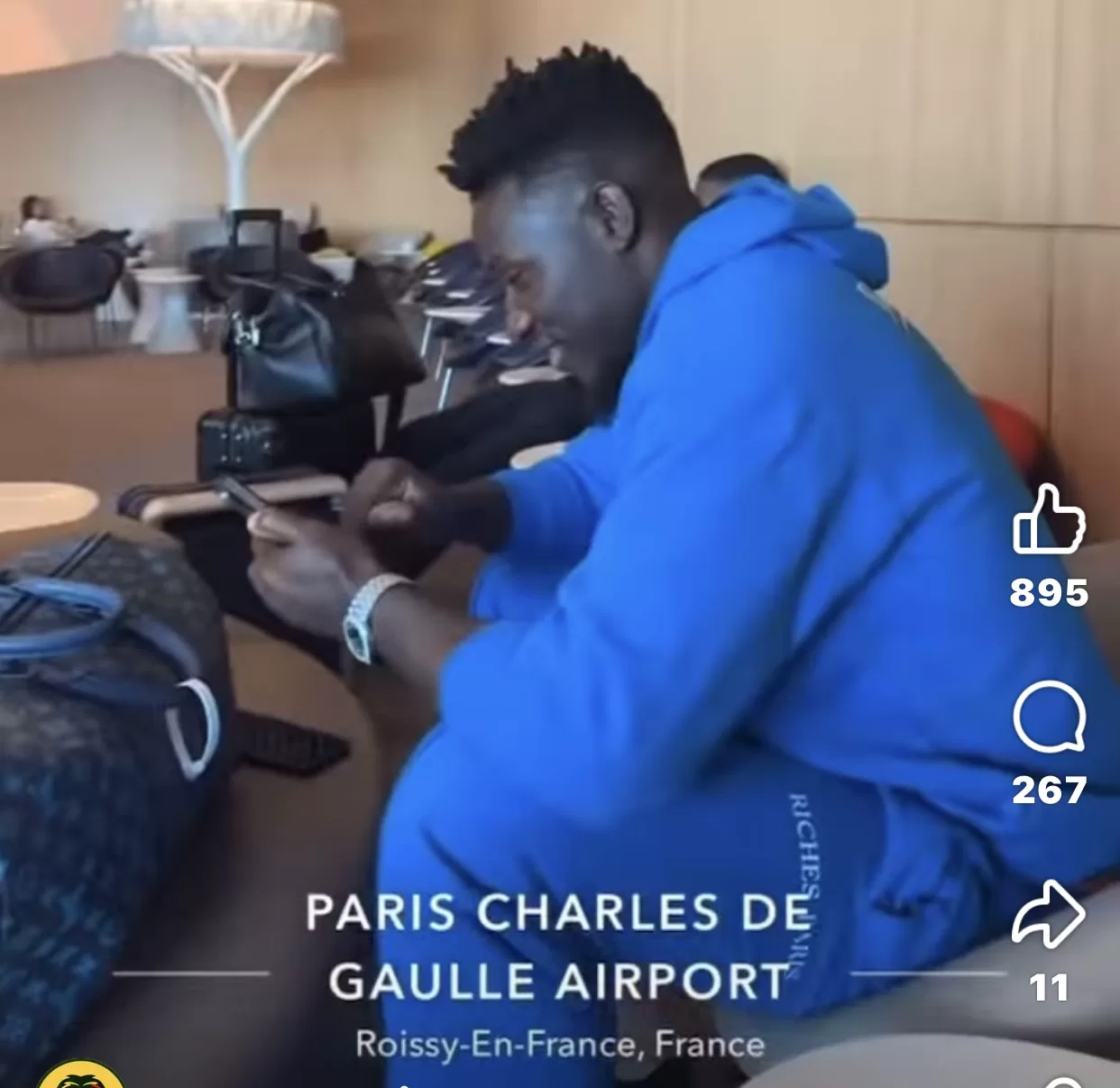 Lions Indomptables : André Onana en route pour le Cameroun