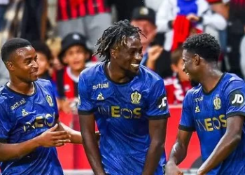 Youssoufa Moukoko; OGC Nice, Ligue Europa