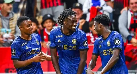 Youssoufa Moukoko; OGC Nice, Ligue Europa