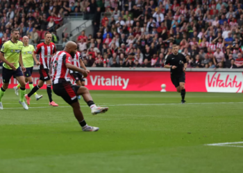 Lions en Club : un doublé pour Bryan Mbeumo