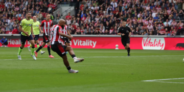 Lions en Club : un doublé pour Bryan Mbeumo