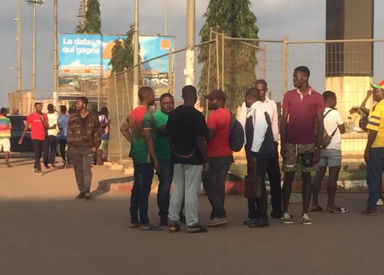 Stade Omnisports de Yaoundé, supporters des Lions Indomptables