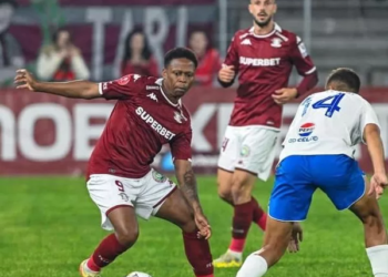 Rapid Bucarest, Clinton Njie, Roumanie