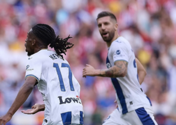 Yvan Neyou contre Atlético Madrid 20 oct 2024