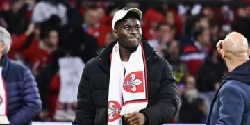 Carlos Baleba de retour à Lille