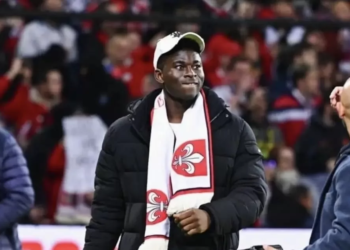 Carlos Baleba de retour à Lille