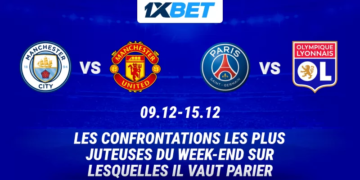 Derby de Manchester et bataille phare de Ligue 1 : pariez sur les chocs les plus déchirants du week-end !