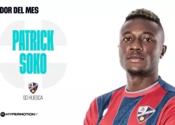 Liga 2 : Patrick Soko élu joueur du mois de décembre